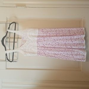 Y2k Jessica Simpson Crochet Dress Medium